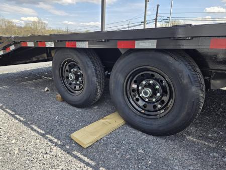 New 8.5 x 25 (20+5) Big Tex 14GN Gooseneck Deck Over Equipment Trailer 16k **w/Mega Ramps & Spare Tire