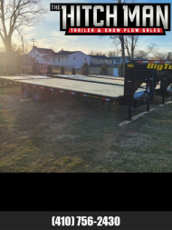New 8.5 x 25 (20+5) Big Tex 14GN Gooseneck Deck Over Equipment Trailer 16k **w/Mega Ramps & Spare Tire
