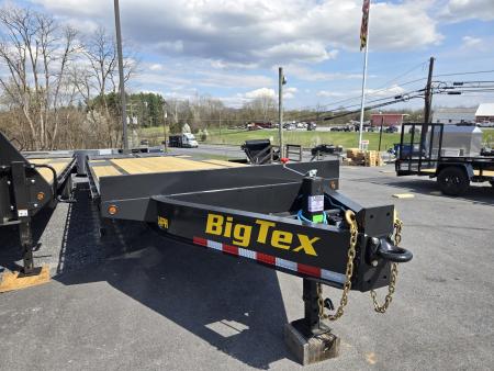 New 8.5' x 25' (20'+5') Big Tex 14PH Deckover Equipment Trailer, 16K GVWR ***w/Spare Tire, Mega Ramps