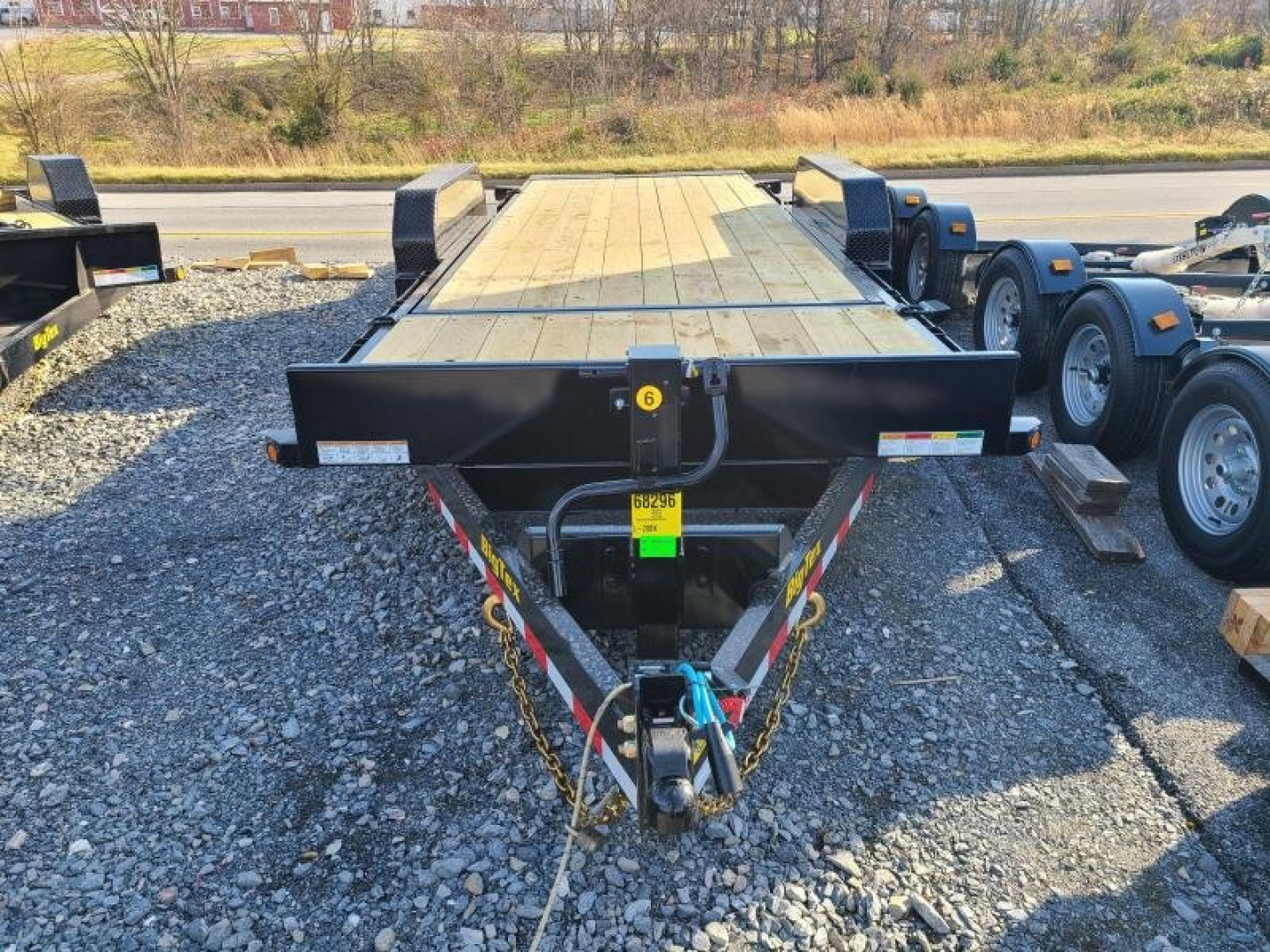 New 7 x 20 (16+4) Big Tex Tilt Bed Equipment Trailer 14k