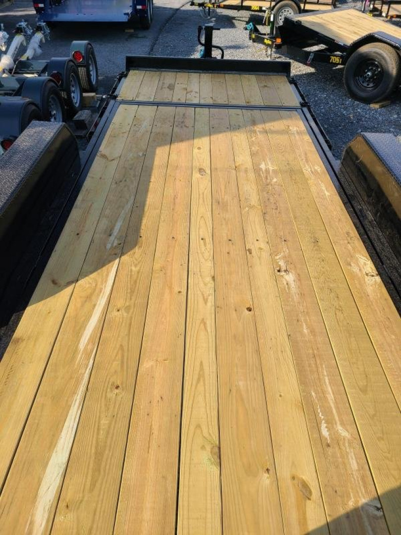 New 7 x 20 (16+4) Big Tex Tilt Bed Equipment Trailer 14k