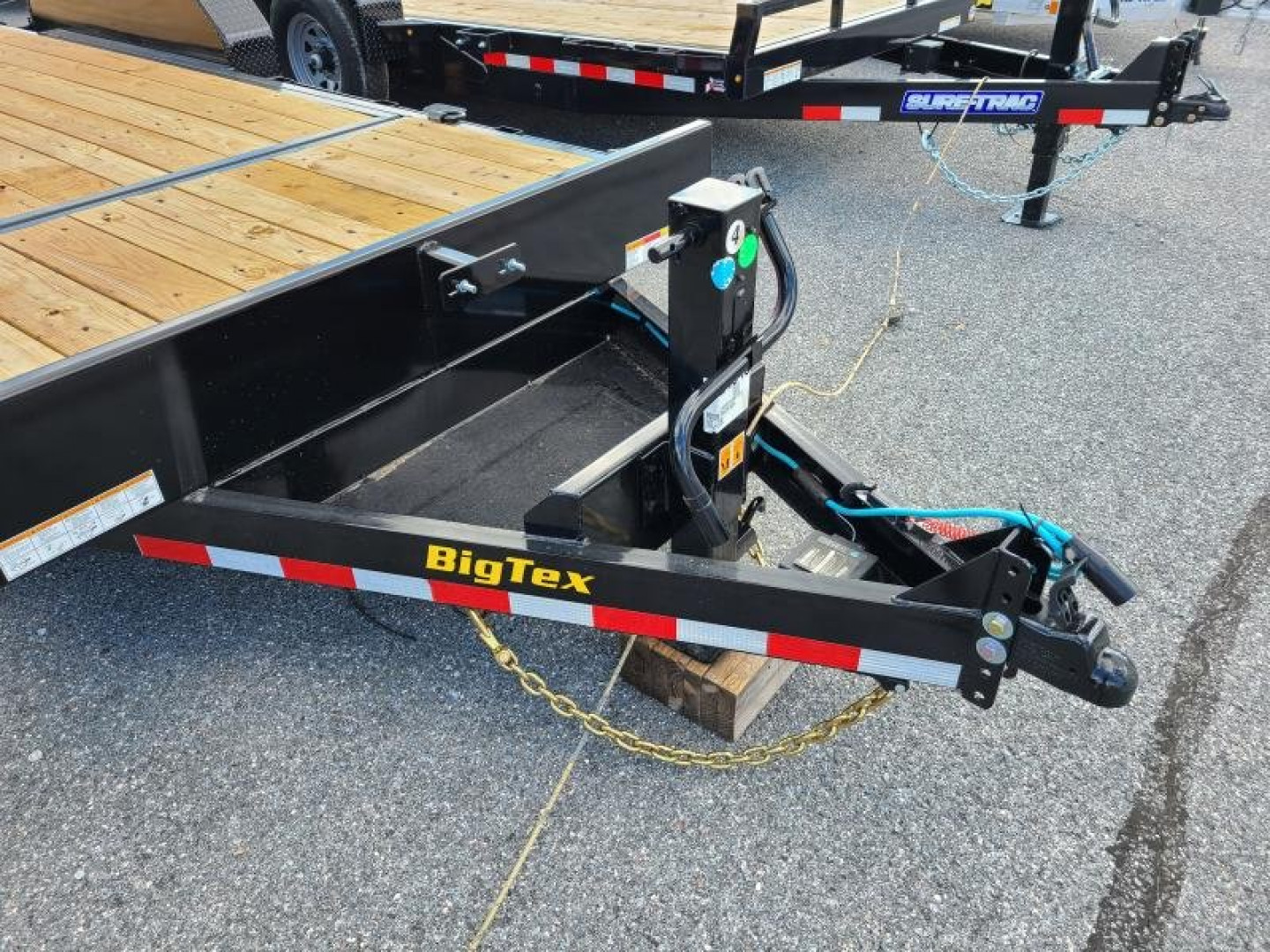 New 7 x 20 (16+4) Big Tex Tilt Bed Equipment Trailer 14k