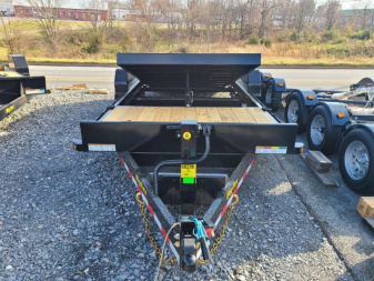 New 7 x 20 (16+4) Big Tex Tilt Bed Equipment Trailer 14k