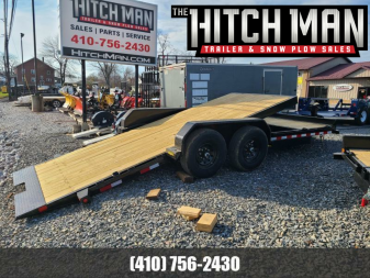 New 7 x 20 (16+4) Big Tex Tilt Bed Equipment Trailer 14k