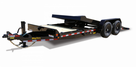 New 7 x 20 (16+4) Big Tex Tilt Bed Equipment Trailer 14k