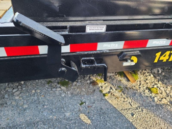 New 7 x 20 (16+4) Big Tex Tilt Bed Equipment Trailer 14k