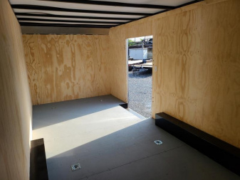 New 8.5 x 20 Car Mate Custom Car Trailer, 7k GVWR  **Charcoal w/6" Extra Height