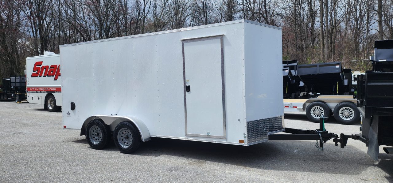 7×16 Enclosed Cargo Trailer photo 2