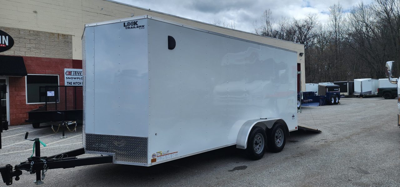 7×16 Enclosed Cargo Trailer