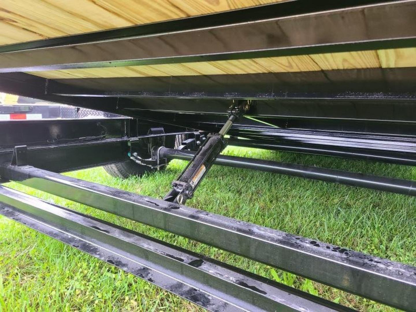 New 7' x 22' (18'+4') Sure-Trac Tilt Bed Equipment Trailer 14K GVWR **w/4' Stationary Deck