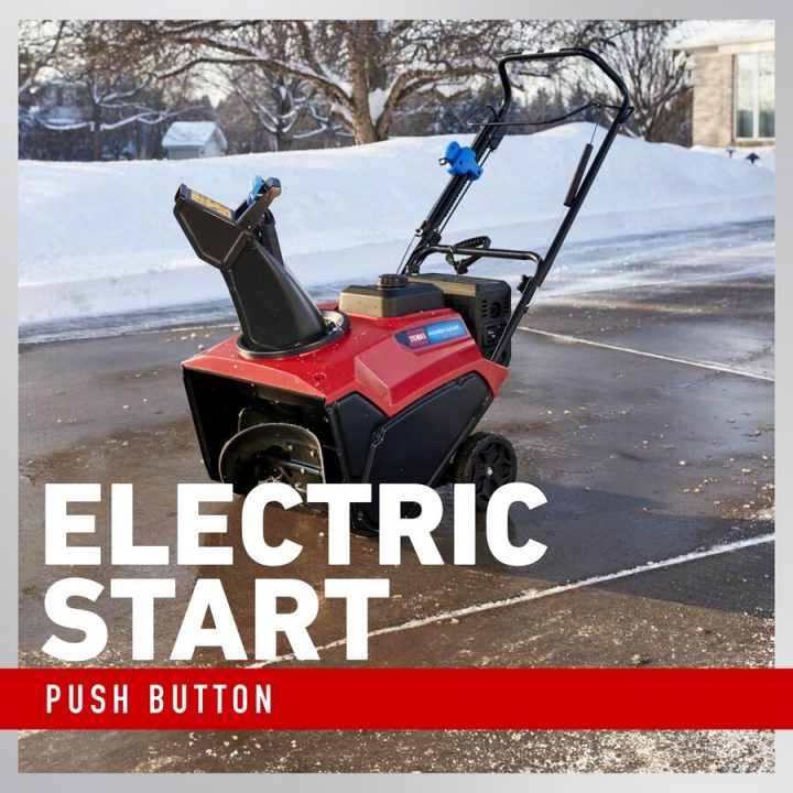 New Toro 38756 Power Clear 721 QZE Single-Stage Snow Thrower **7hp 212cc Toro OHV Engine, Electric Start & Quick Chute