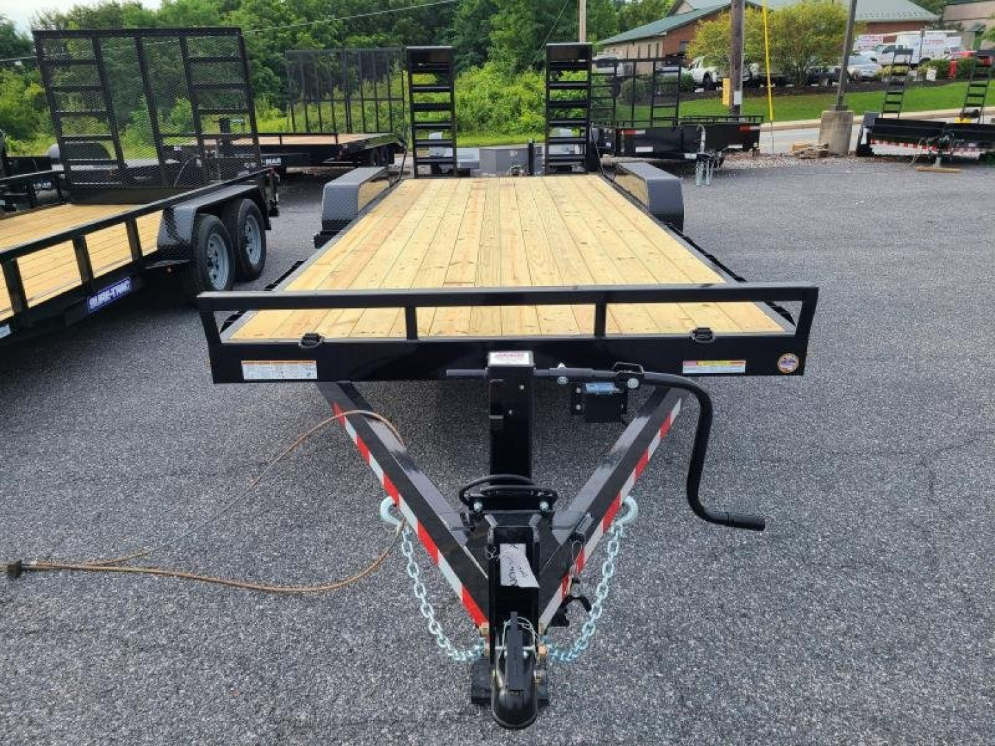 New 7 x 20 Sure-Trac Implement Equipment Trailer, 14K GVWR