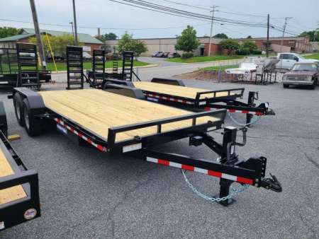 New 7 x 20 Sure-Trac Implement Equipment Trailer, 14K GVWR