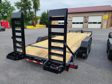New 7 x 20 Sure-Trac Implement Equipment Trailer, 14K GVWR