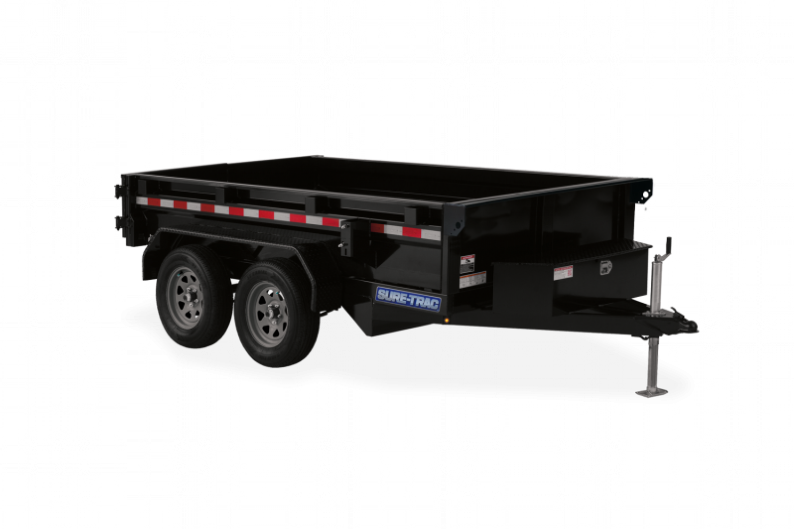 New 5 x 10 Sure-Trac Low Profile Tandem Axle Homeowner Dump,  7k GVWR