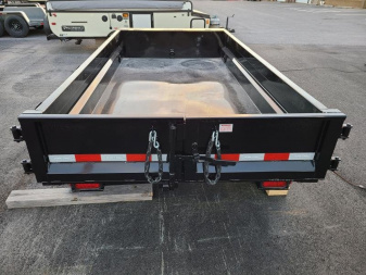 New 5 x 10 Sure-Trac Low Profile Tandem Axle Homeowner Dump,  7k GVWR