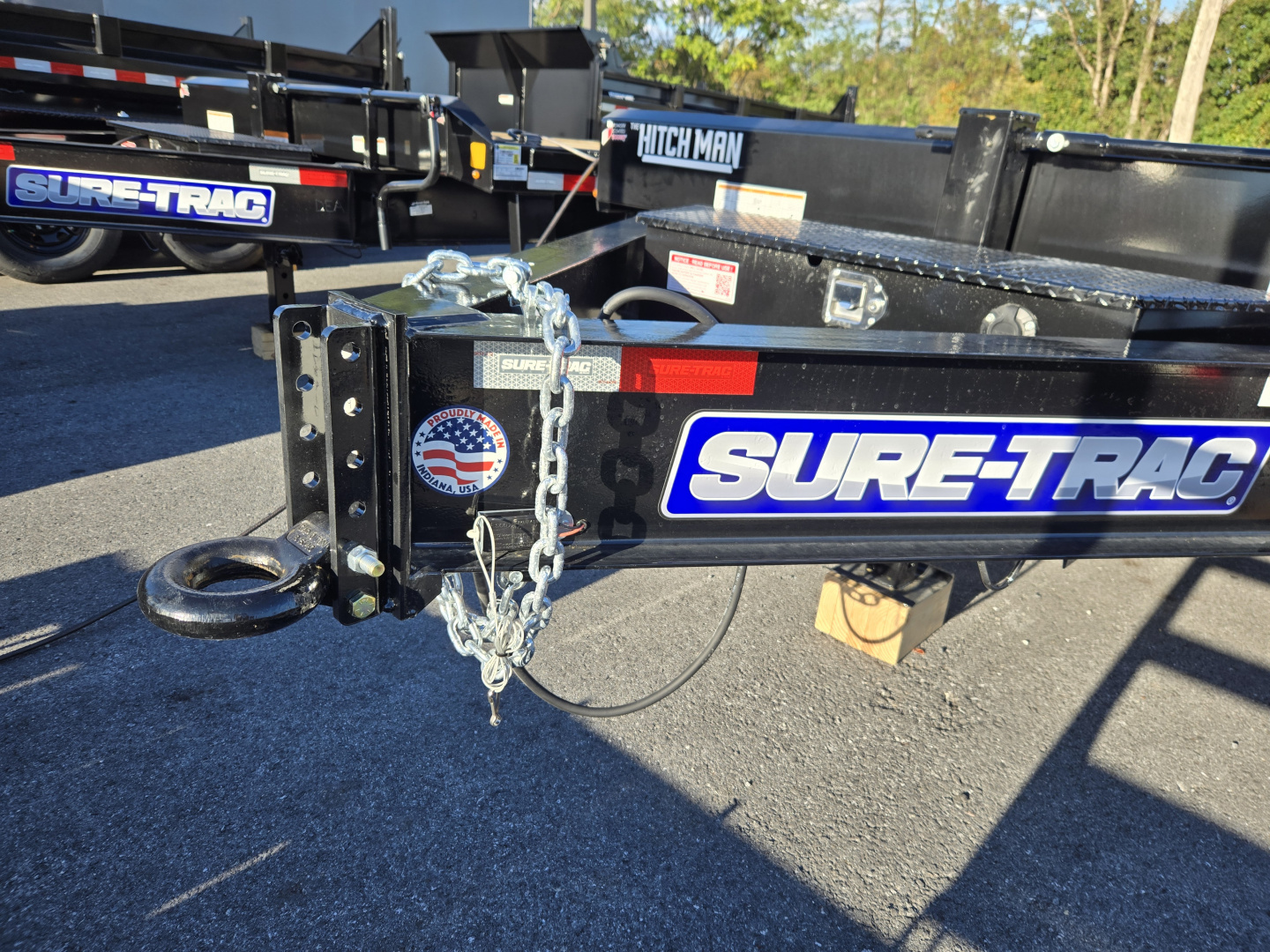 New 8.5 x 22 Sure-Trac HD Power-Tilt Deck Over Equipment Trailer 15K GVWR