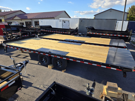 New 8.5 x 22 Sure-Trac HD Power-Tilt Deck Over Equipment Trailer 15K GVWR