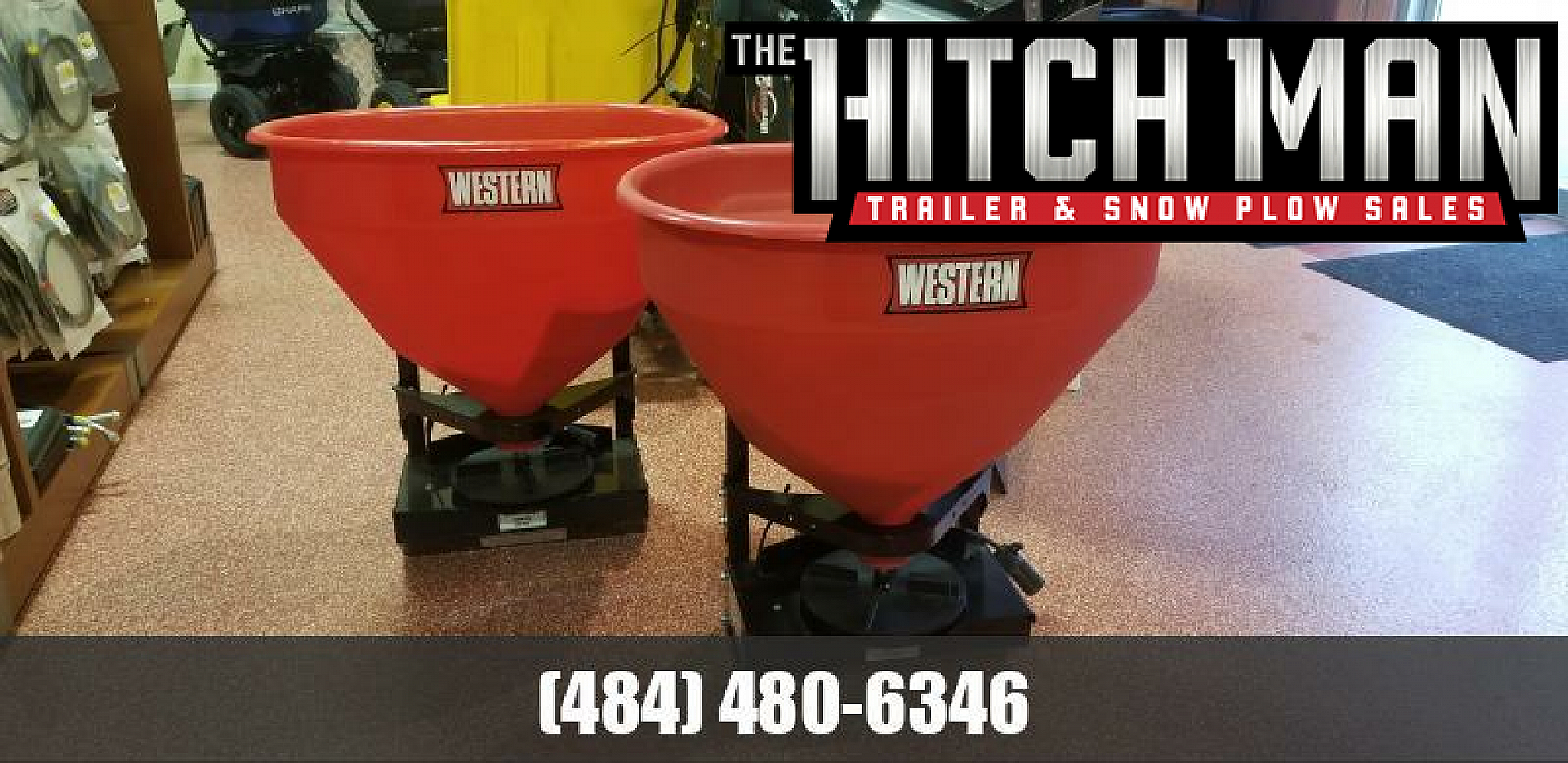 New Western Wireless Pro Flo 300 Salt Spreader