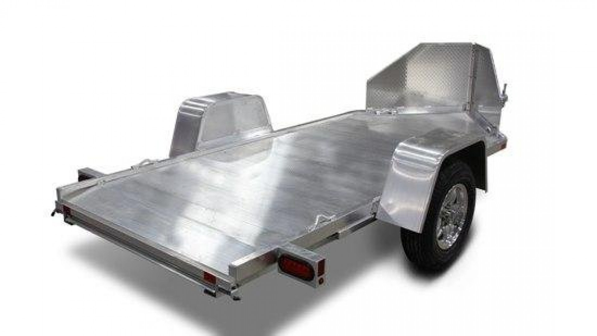 New 4'3" x 10'5" Aluma MC10 Aluminum Single Motorcycle Trailer 3K