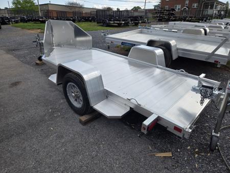 New 4'3" x 10'5" Aluma MC10 Aluminum Single Motorcycle Trailer 3K