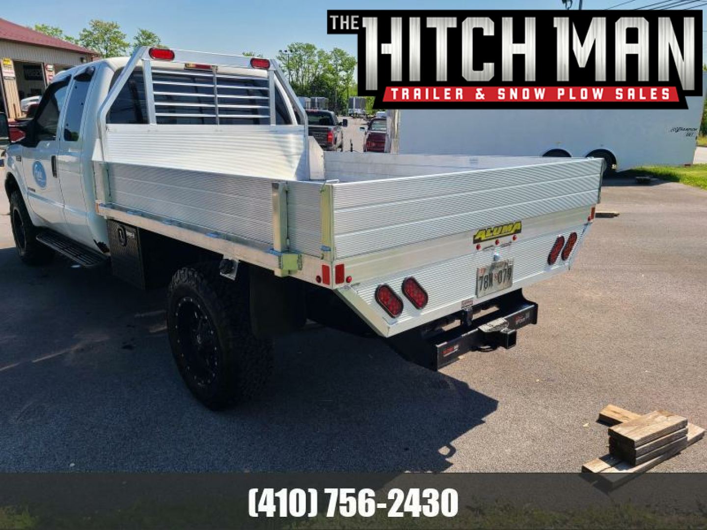 New 81" x 106" ALUMA Aluminum Truck Bed - Full Size Long Bed Trucks - w/Removable Sides and Tailgate Kit