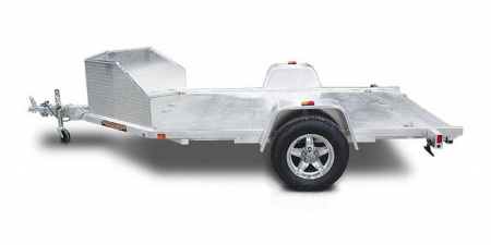 New 6.5' X 11' Aluma MC210 2 Place Motorcycle Trailer 3K