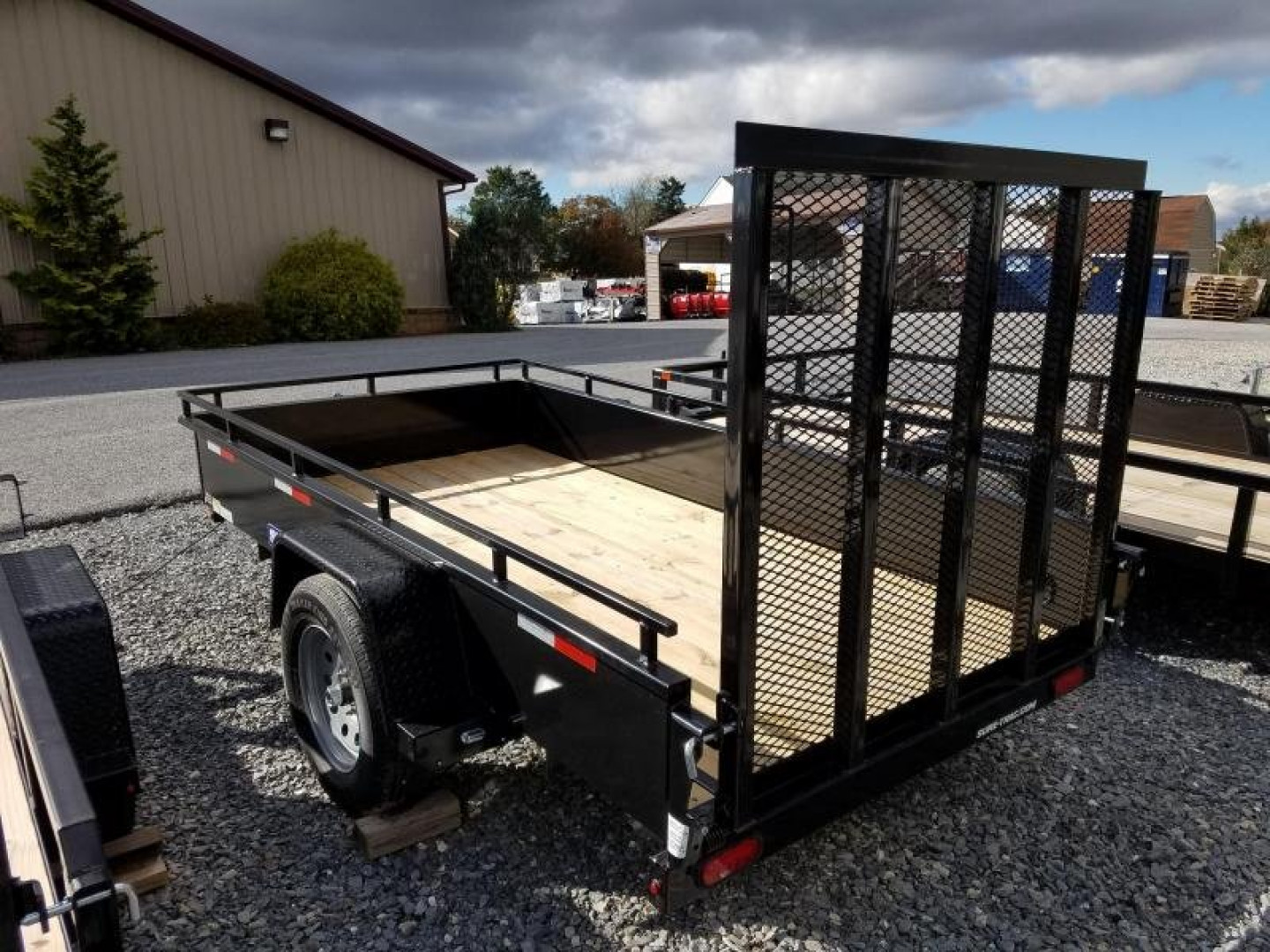 New 5 x 10 Sure-Trac Steel High Side Utility Trailer, 3k GVWR