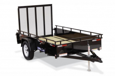New 5 x 10 Sure-Trac Steel High Side Utility Trailer, 3k GVWR