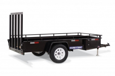 New 5 x 10 Sure-Trac Steel High Side Utility Trailer, 3k GVWR