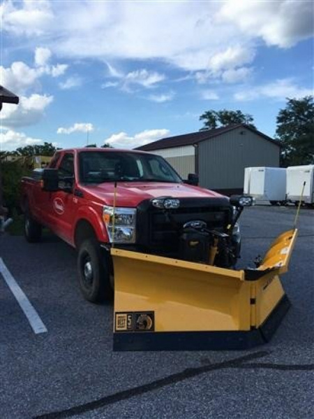 Used Meyer 8.5' Super-V2 V-Plow ***Complete w/Clevis & Controller,  Requires Vehicle Specific Mount/Wiring