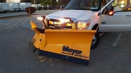 Used Meyer 8.5' Super-V2 V-Plow ***Complete w/Clevis & Controller,  Requires Vehicle Specific Mount/Wiring