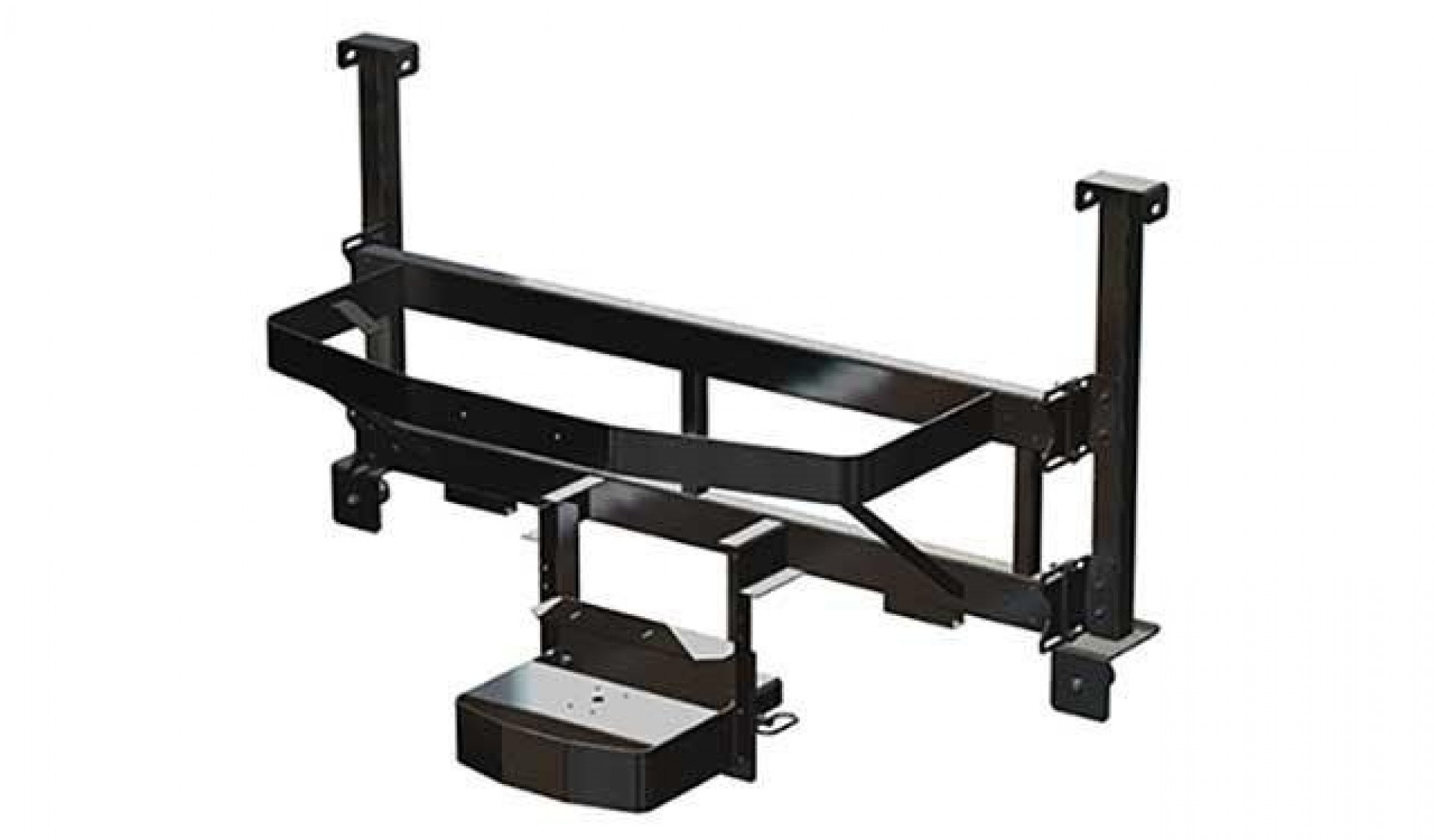New SnowEx 9.0cf Bulk Pro Poly Tailgate Spreader **w/2" Hitch Mount & Adapter, Two-Stage Design(Auger/Spinner) SP-1875-1