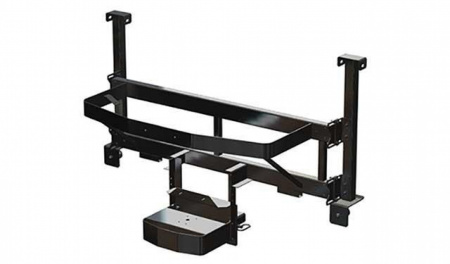 New SnowEx 9.0cf Bulk Pro Poly Tailgate Spreader **w/2" Hitch Mount & Adapter, Two-Stage Design(Auger/Spinner) SP-1875-1
