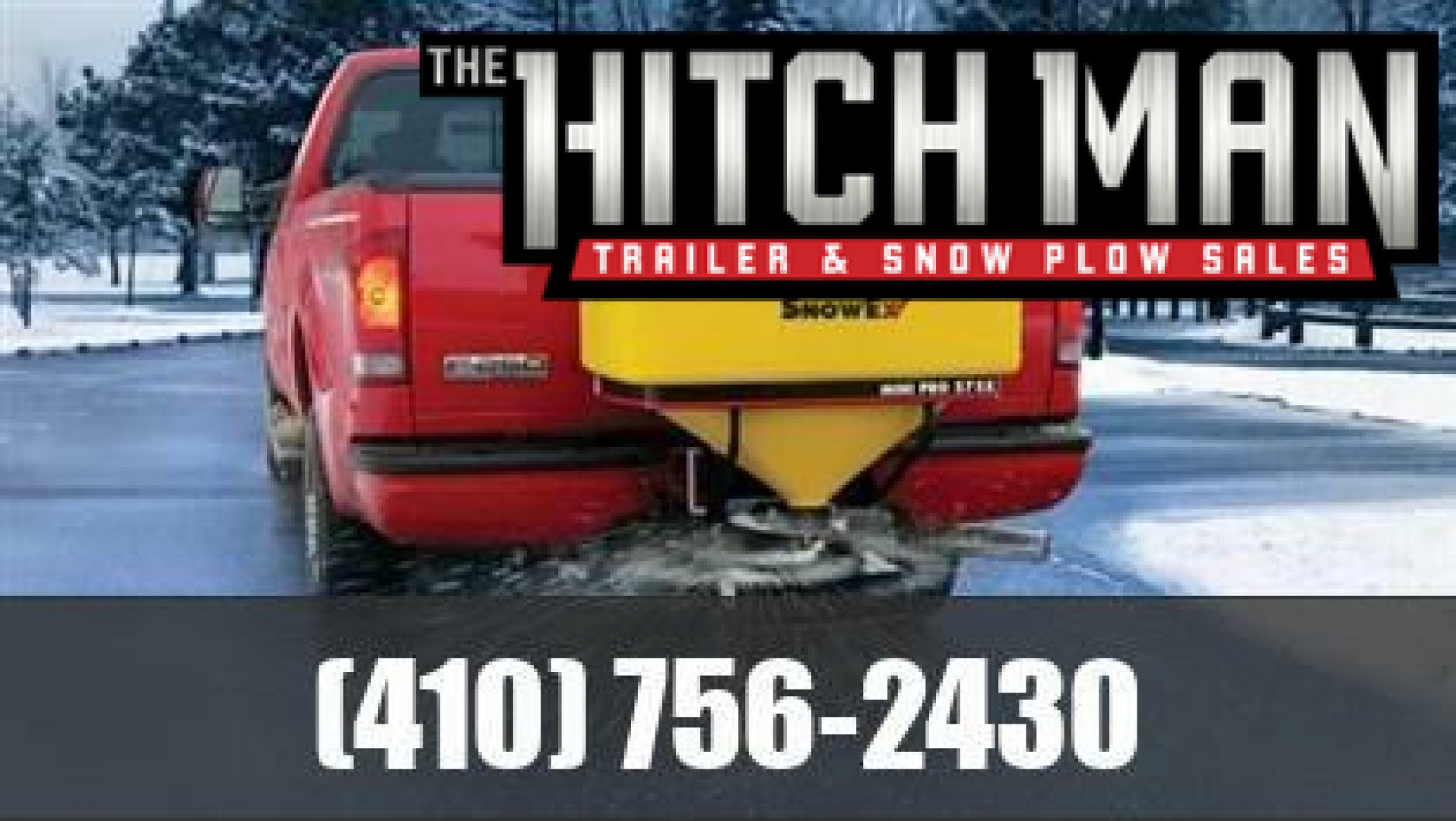 New SnowEx 5.75cf Tailgate Pro Poly Tailgate Spreader **w/2" Hitch Mount, SP575X-1