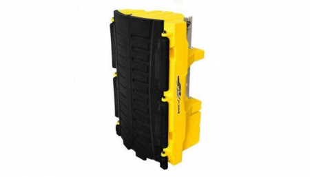 New SnowEx 1.5CY Renegade Helixx P150A Poly Hopper Spreader **w/Lid, Inverted V, & Helixx Auger