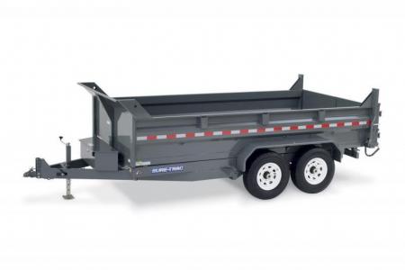 New 7 x 16 Sure-Trac Scissor-Hoist HD Dump Trailer 14k **Includes Tarp Kit, 110v Battery Charger, 12k Dropleg Jack