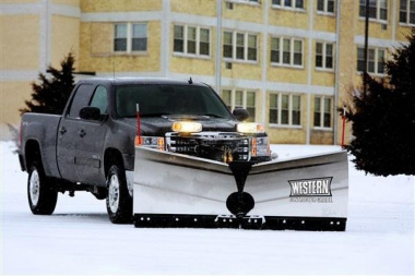 New Western MVP3 8'6  Stainless Steel Snow Plow