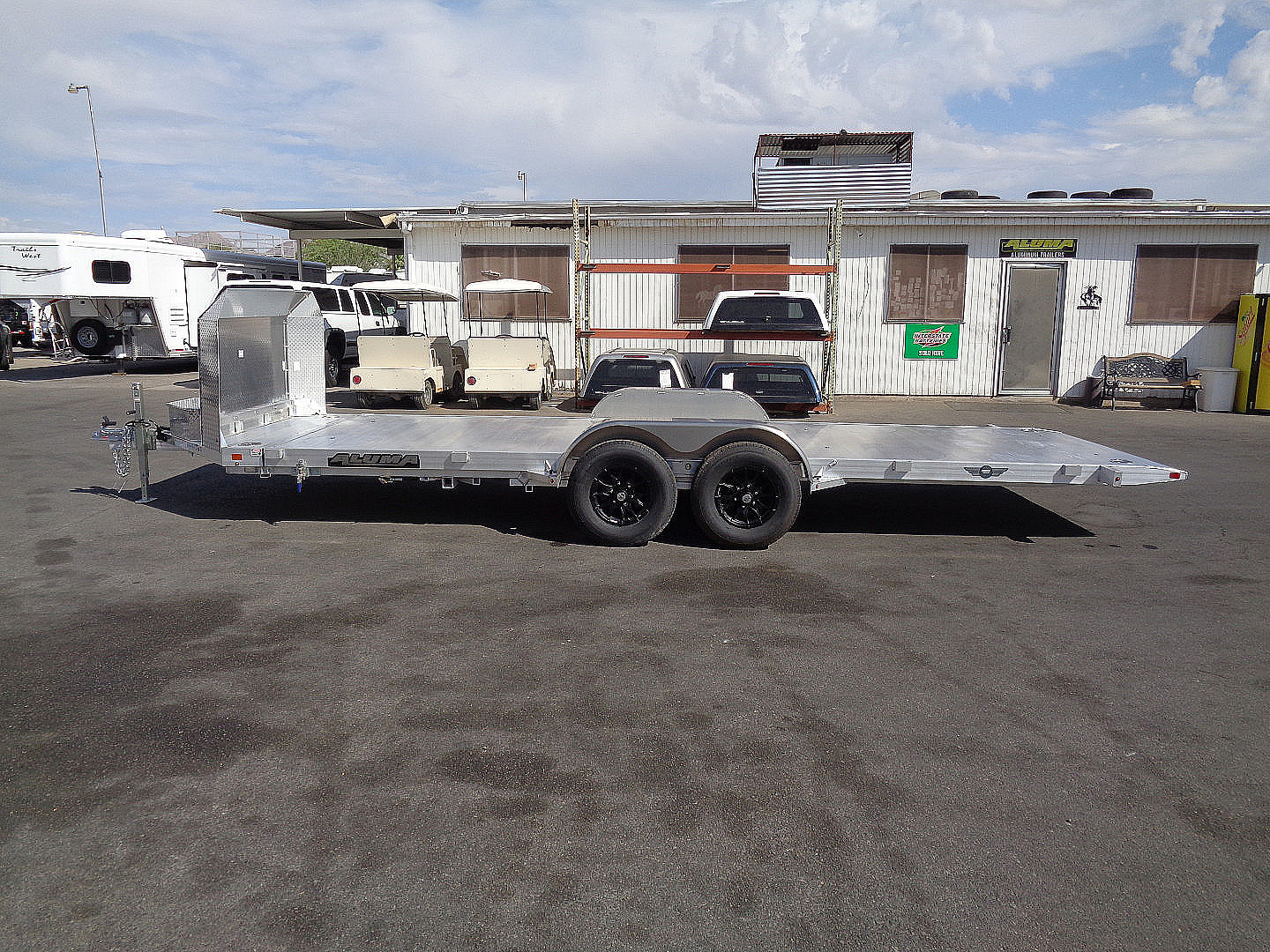 New 2026 ALUMA * 8220H-TILT-ANV * 20Ft Tilt Anniversary Edition 10k Car Hauler