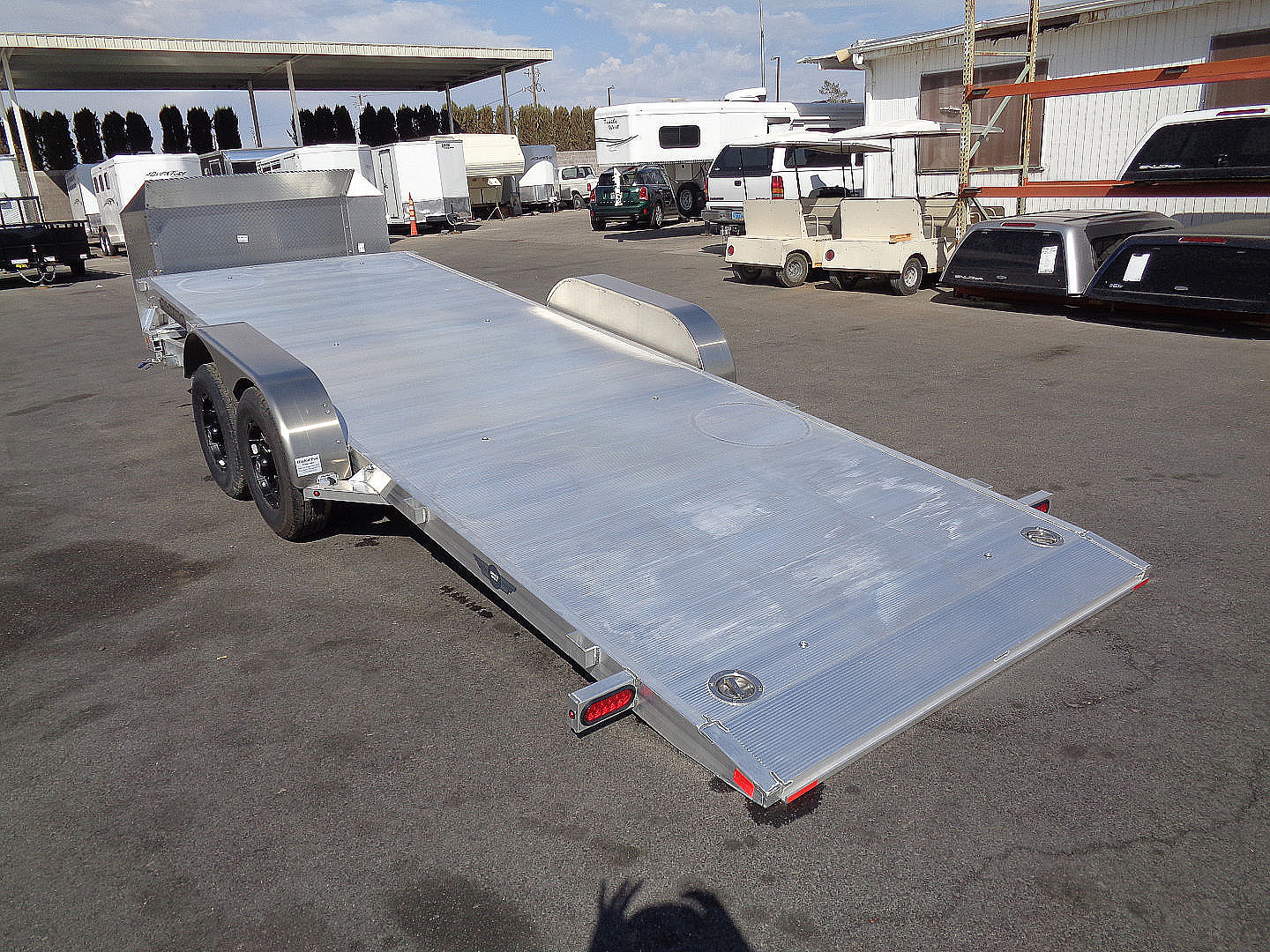 New 2026 ALUMA * 8220H-TILT-ANV * 20Ft Tilt Anniversary Edition 10k Car Hauler