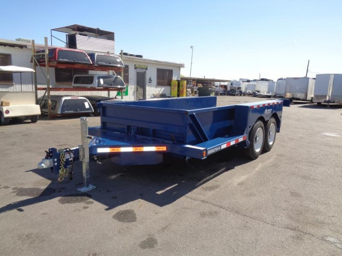 New 2025 Air Tow * UT16-14 * 16Ft 14K Drop Deck Equipment Trailer