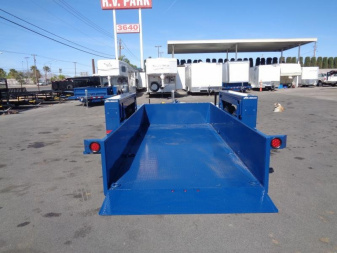 New 2025 Air Tow * UT16-14 * 16Ft 14K Drop Deck Equipment Trailer