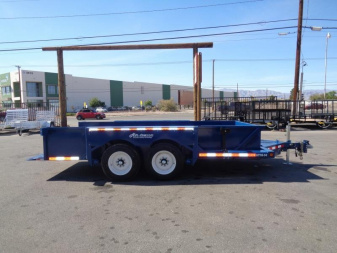 New 2025 Air Tow * UT16-14 * 16Ft 14K Drop Deck Equipment Trailer
