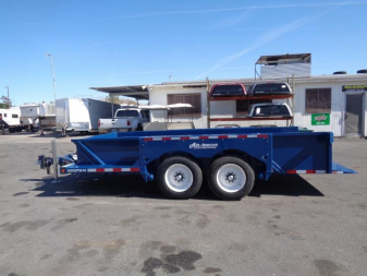 New 2025 Air Tow * UT16-14 * 16Ft 14K Drop Deck Equipment Trailer