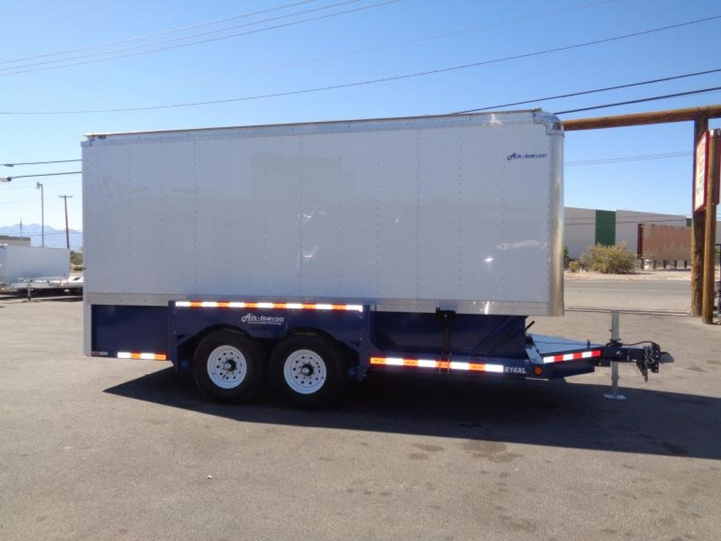 New 2025 Air Tow * E16- XL * 16Ft Enclosed Drop Deck Trailer