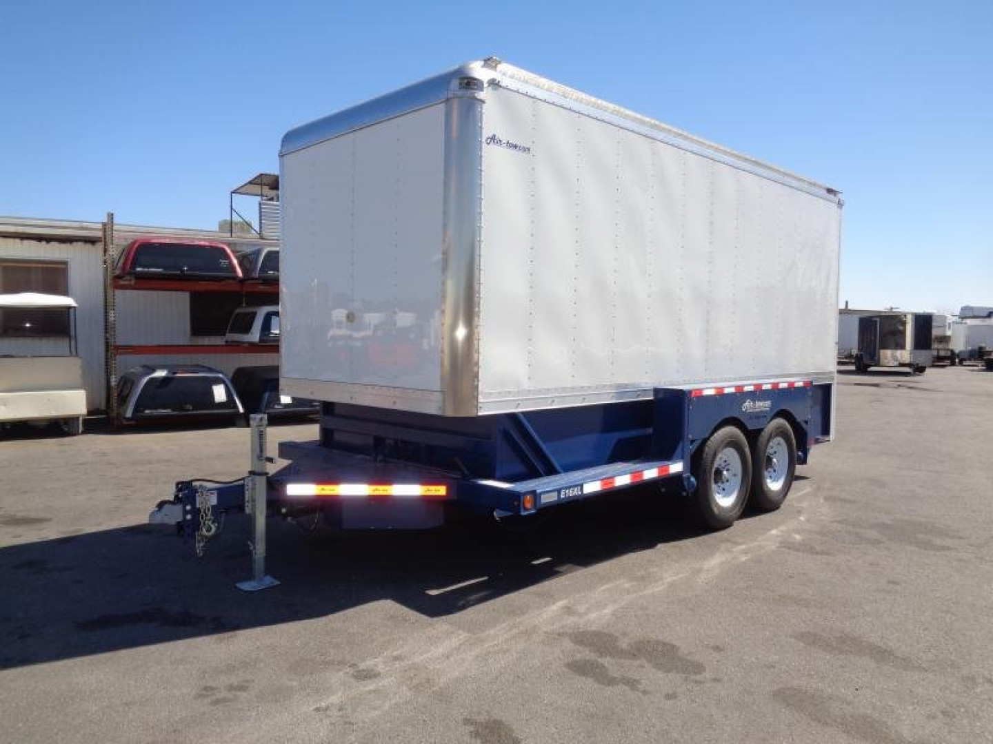 New 2025 Air Tow * E16- XL * 16Ft Enclosed Drop Deck Trailer