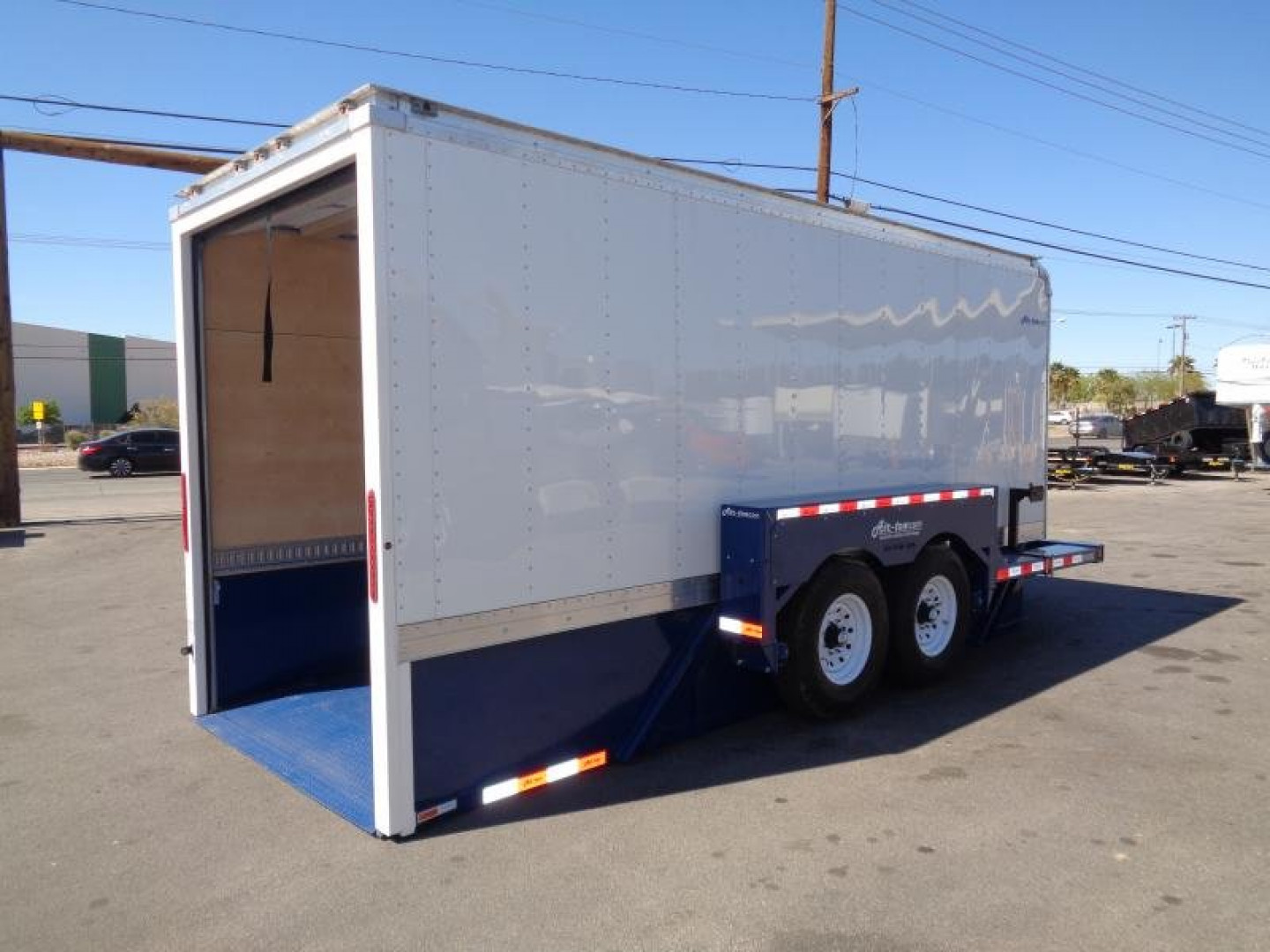 New 2025 Air Tow * E16- XL * 16Ft Enclosed Drop Deck Trailer