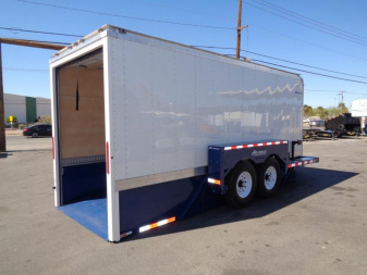 New 2025 Air Tow * E16- XL * 16Ft Enclosed Drop Deck Trailer