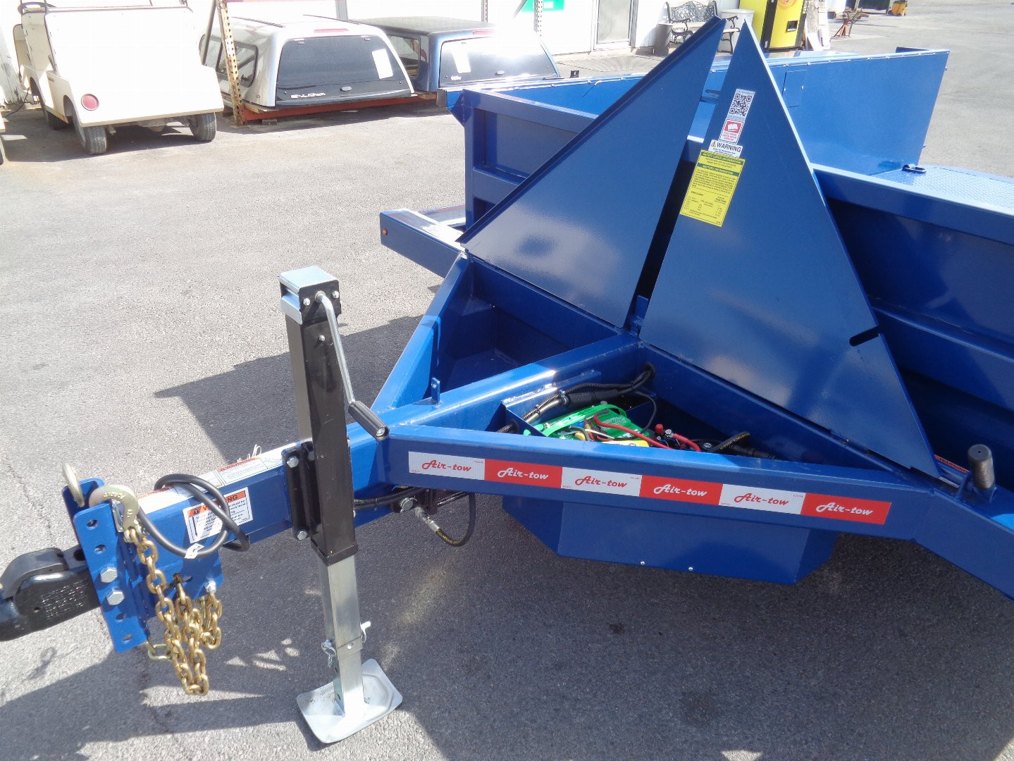New 2025 AIR TOW * US12-55 * 12Ft Drop Deck Equipment Trailer