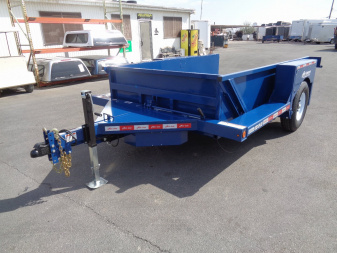 New 2025 AIR TOW * US12-55 * 12Ft Drop Deck Equipment Trailer